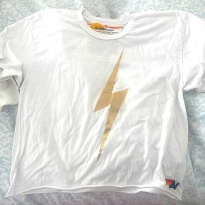 adorable! aviater nation shirt, size small